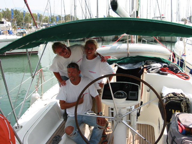 Catamaran zeilen Griekenland